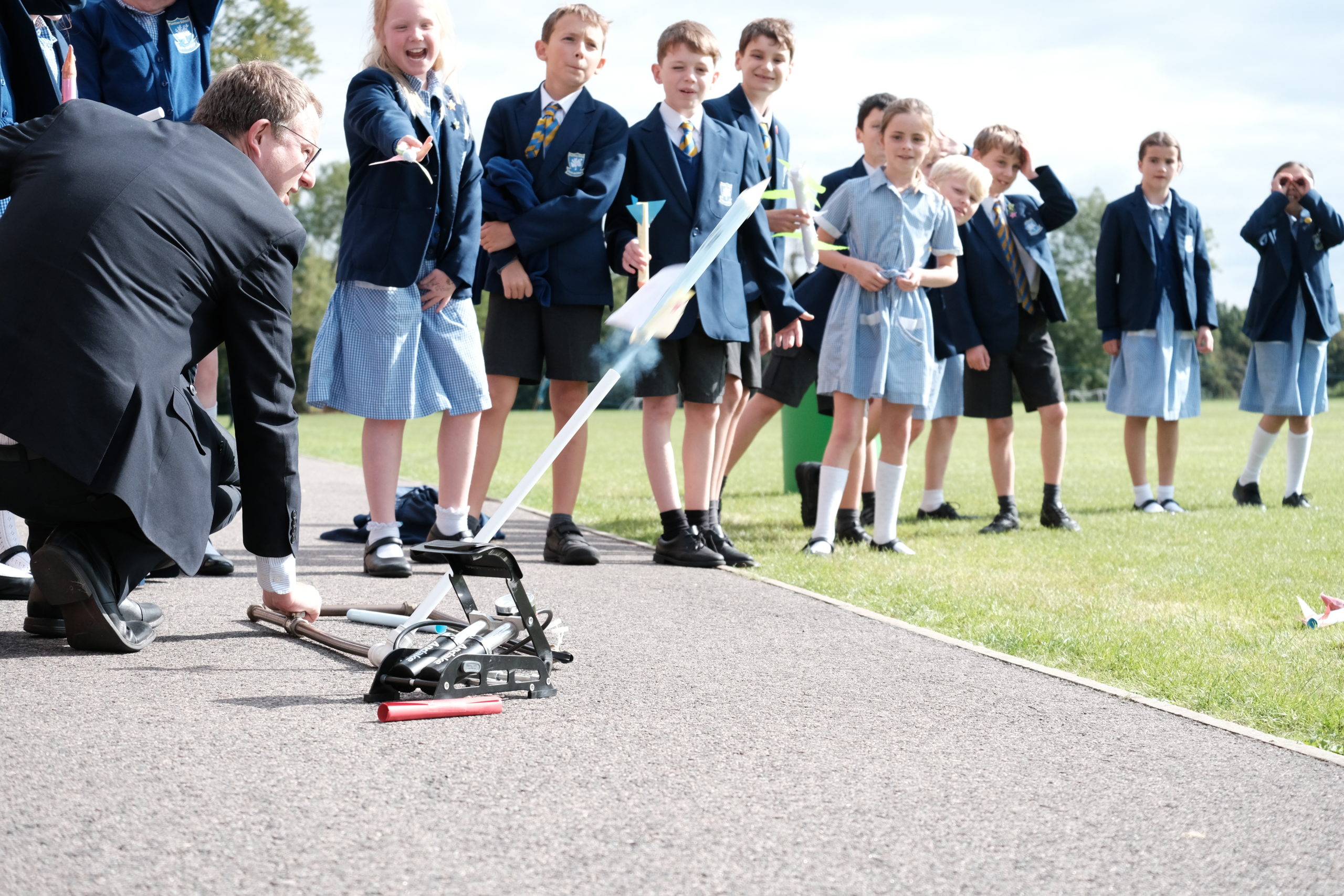 Plumtree Primary School Taster day at Ratcliffe College